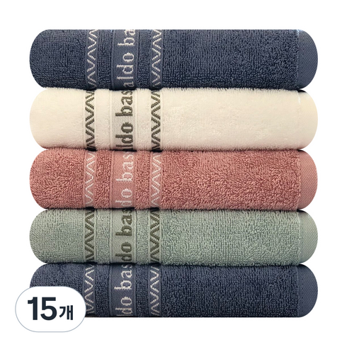 송월타월 트빌리시 수건 120g, 랜덤 발송, 15개