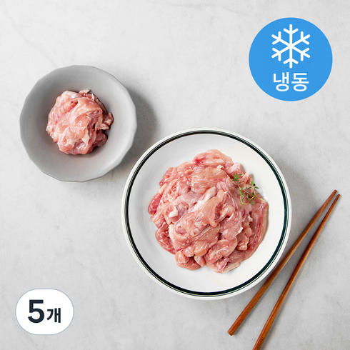마니커 국내산 닭 목살 (냉동), 1kg, 5개