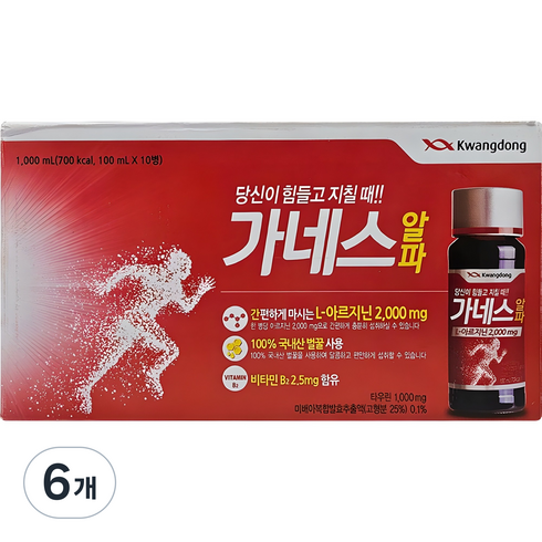 광동제약 가네스 알파, 100ml, 60개