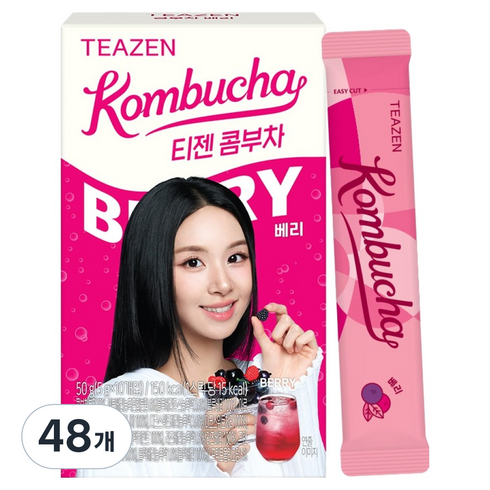 티젠 콤부차 베리, 5g, 10개입, 48개