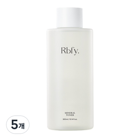 리바이포유 미네랄 토너, 300ml, 5개