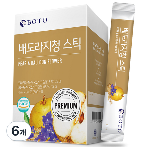 보뚜 배도라지청 스틱, 10ml, 180개