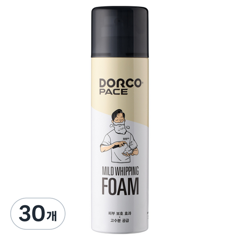 PACE 마일드 휘핑 폼, 250ml, 30개