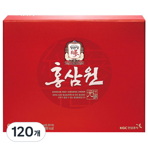 홍삼원 + 쇼핑백, 50ml, 120개