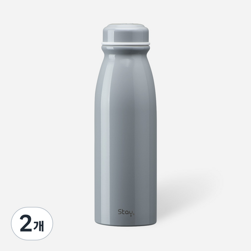 스테이24 텀블러, 그레이, 450ml, 2개