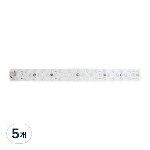 번개표 LED 리폼 모듈 자석식 안정기 일체형 30W, 주백색, 5개