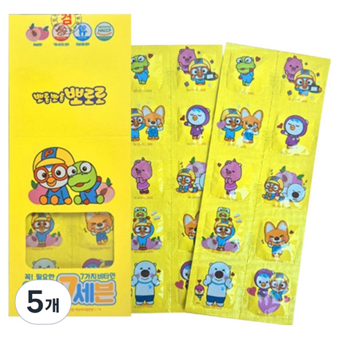 태양생활건강 비타세븐 325g, 250정, 5개