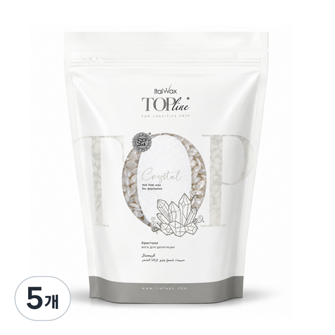이탈왁스 핫필름 크리스탈 왁스, 750g, 5개