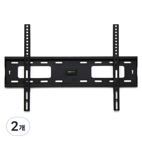 엘디엘마운트 TV 모니터 벽걸이 거치대, APL-64F, 2개