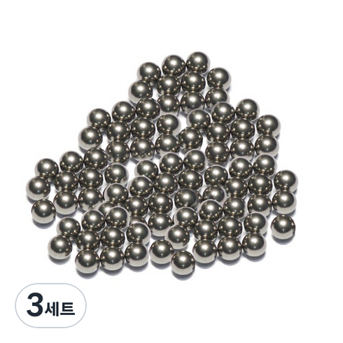 OON 스틸 쇠구슬 1kg 9mm, 3세트