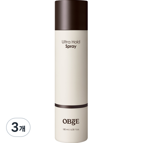 오브제 울트라 홀드 스프레이, 3개, 180ml