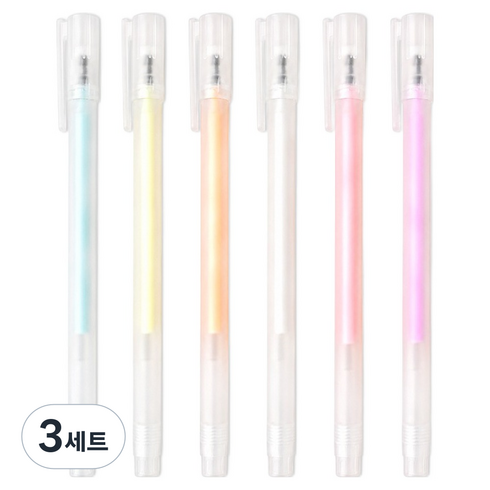 빅키드 글루펜 6종 세트 3134, 3세트, 42g, 혼합색상