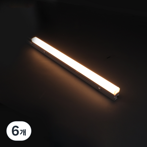 원하 LED 티라인 레일조명 화이트 10W, 전구색, 6개