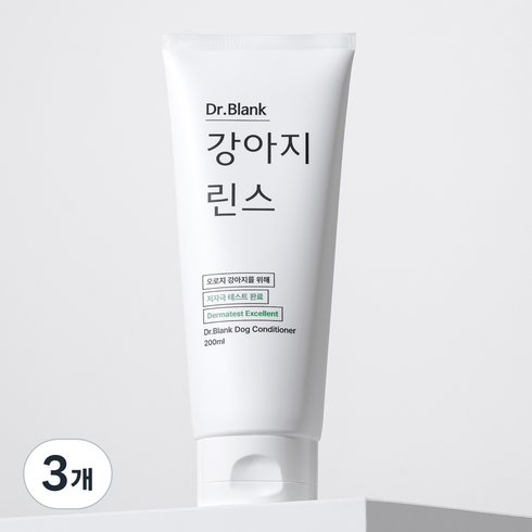 닥터블랭크 강아지 린스, 200ml, 1개입, 3개