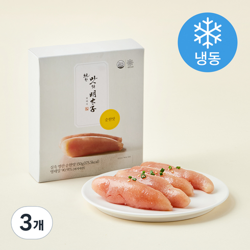 맛의명태자 실속 명란 순한맛 (냉동), 150g, 3개