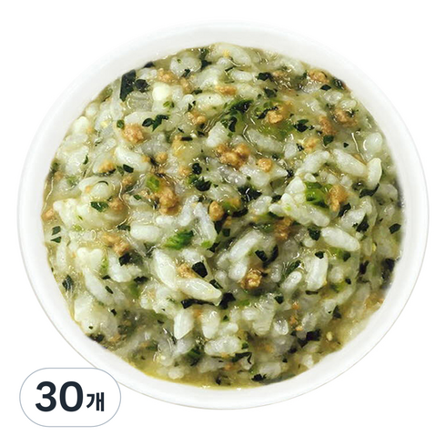 짱죽 유아용 실온 이유식 후기 진밥 한우 소고기 필라프, 160g, 30개