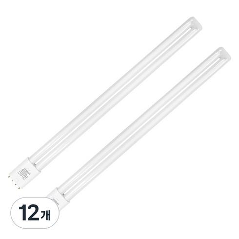 루미트론 HD LED 형광등 27W, 주광색, 12개