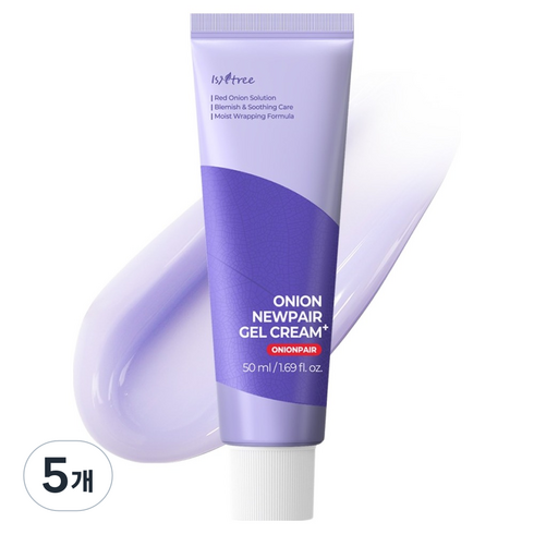 이즈앤트리 어니언 뉴페어 겔 크림 플러스, 50ml, 5개