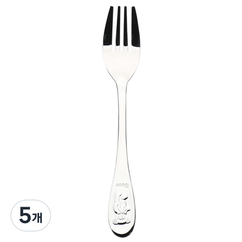 아동용 해피 포크, 단품, 5개