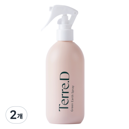 떼르디 룸 앤 멀티 스프레이, 2개, 300ml, 그린어스