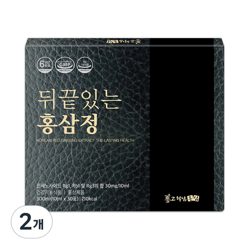 고철남홍삼 뒤끝있는 홍삼정 30개입, 30회분, 2개