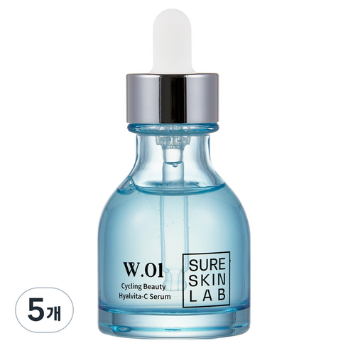 슈어스킨랩 사이클링 뷰티 W01 히알비타씨 세럼, 30ml, 5개