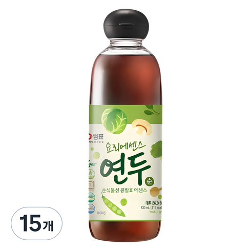 연두 요리에센스 순, 830ml, 15개