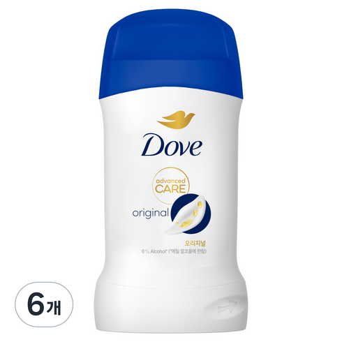 도브 데오드란트 스틱 오리지널, 6개, 50ml