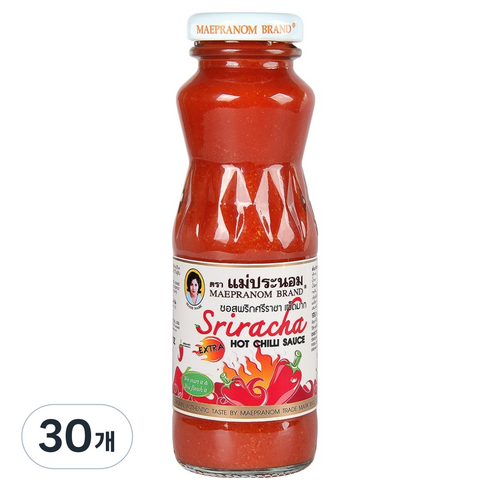 메프라넘 스리라차 엑스트라 핫 칠리 소스, 226g, 30개