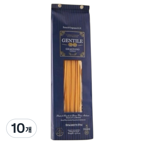GENTILE 그라냐노 스파게티 8분, 500g, 10개