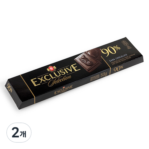 타이타우 익스클루시브 90% 다크초콜릿, 2개, 50g