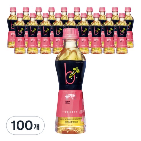 블랙빈티, 340ml, 100개