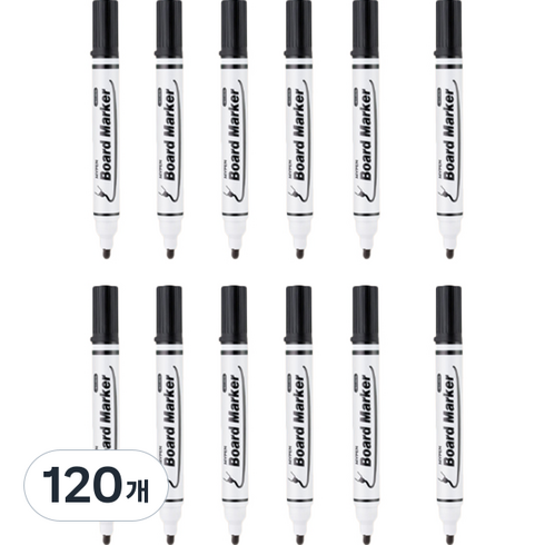 마이펜 보드마카, BLACK, 120개