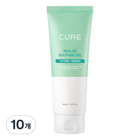 김정문알로에 라센스 로에 큐어 리알로에 수딩젤, 150ml, 10개