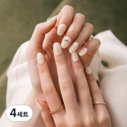 오호라 N 네일팁 메리 미, Marry me, 4세트