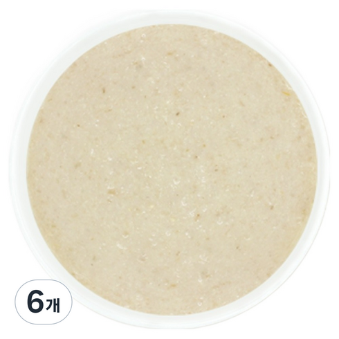 짱죽 실온 이유식 7개월부터 초기 묽은죽, 140g, 6개, 혼합맛(닭가슴살/느타리버섯)