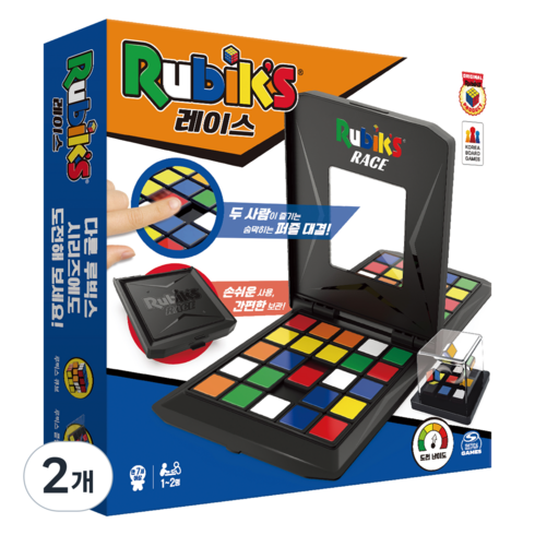 루빅스 레이스 보드게임, 혼합색상, 2개