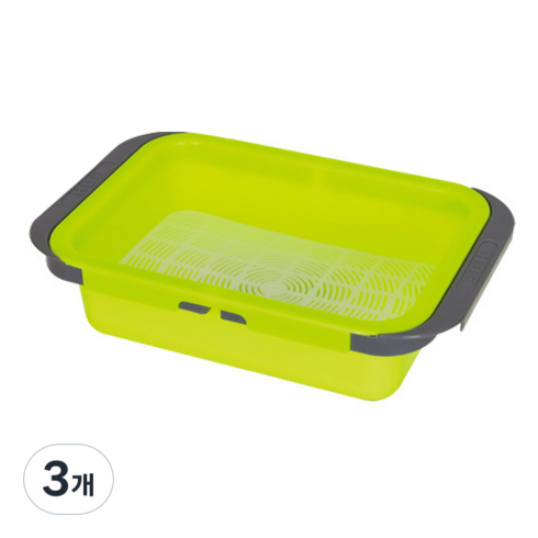 싱싱 크릴 미끼통 HT-1069, 형광그린, 3개