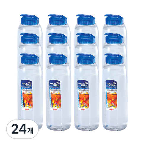 락앤락 다용도 PET 물통, 블루, 1.2L, 24개