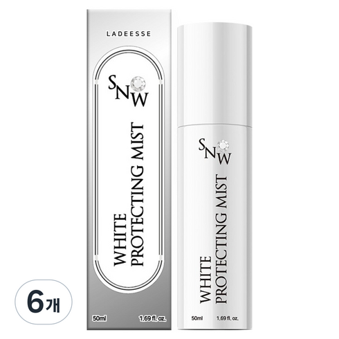 라디에스 스노우 화이트 에센스 미스트, 6개, 50ml