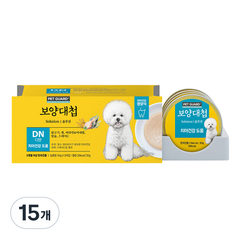 보양대첩 강아지 전연령 솔루션 DN 캔 8p, 닭, 240g, 15개
