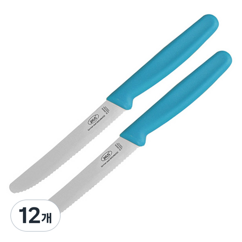 제우스 톱니과도, 블루, 12개