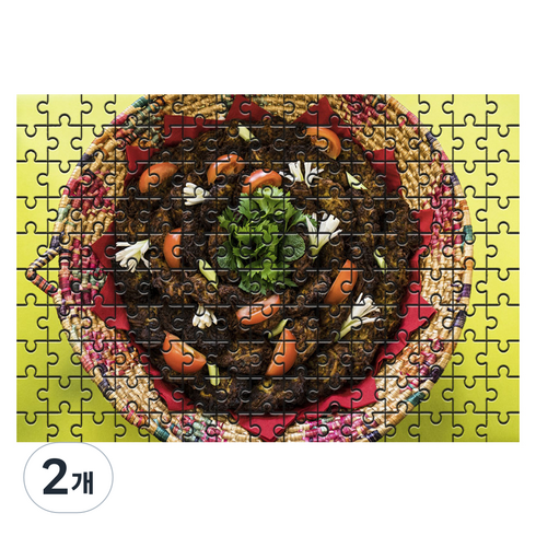 다모아 시험관 직소퍼즐 미트로프, 150피스, 혼합 색상, 2개