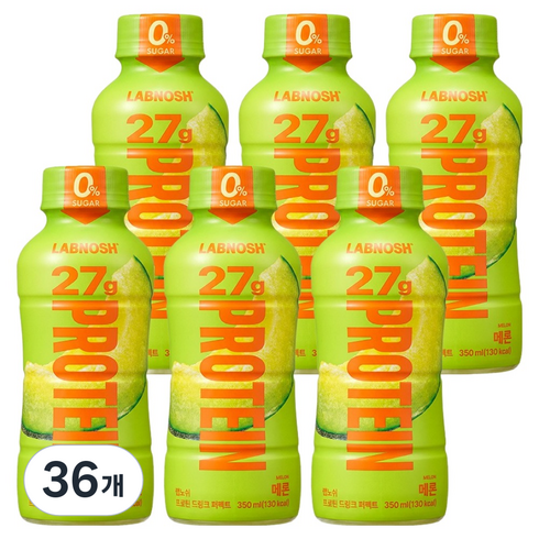 랩노쉬 프로틴 드링크 퍼펙트 메론, 36개, 350ml
