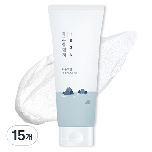 라운드랩 1025 독도 클렌저, 200ml, 15개