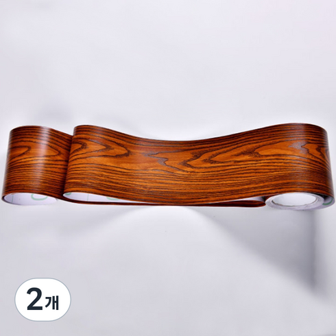 데이소이 결 몰딩 시트지 12cm x 10m, 05 옐로우오크, 2개
