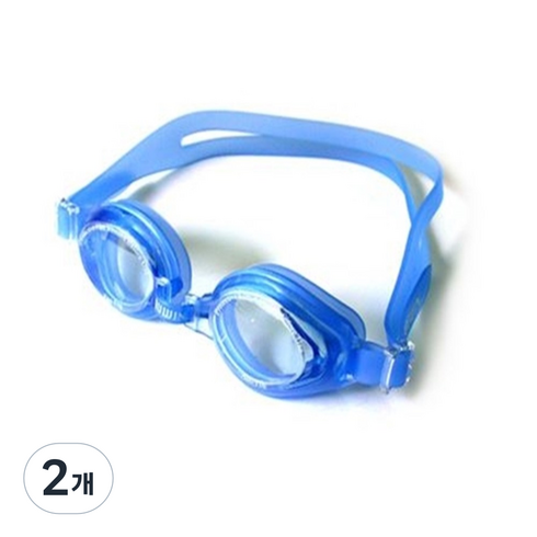 아쿠윈 CJ50 수경, BLUE, 2개