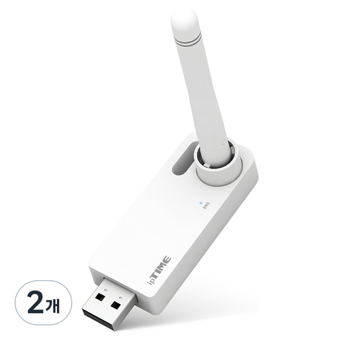 ipTIME USB 2.0 무선 랜카드 노트북용, N150UA2, 2개