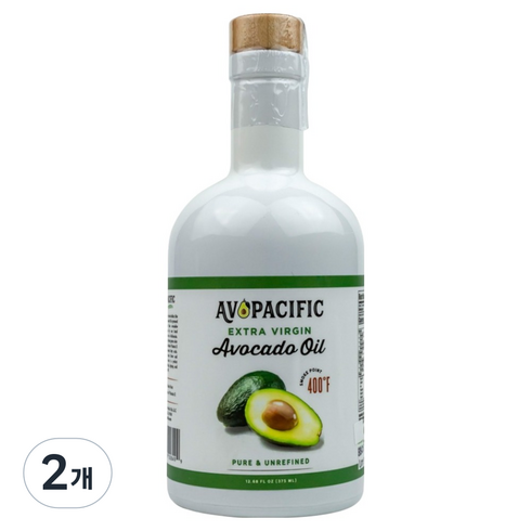 아보퍼시픽 엑스트라 버진 아보카도 오일, 2개, 375ml