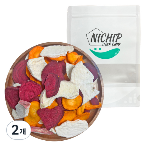 건조과일야채 ABC칩, 100g, 2개